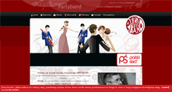 Desktop Screenshot of partyband.com.pl