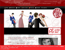 Tablet Screenshot of partyband.com.pl